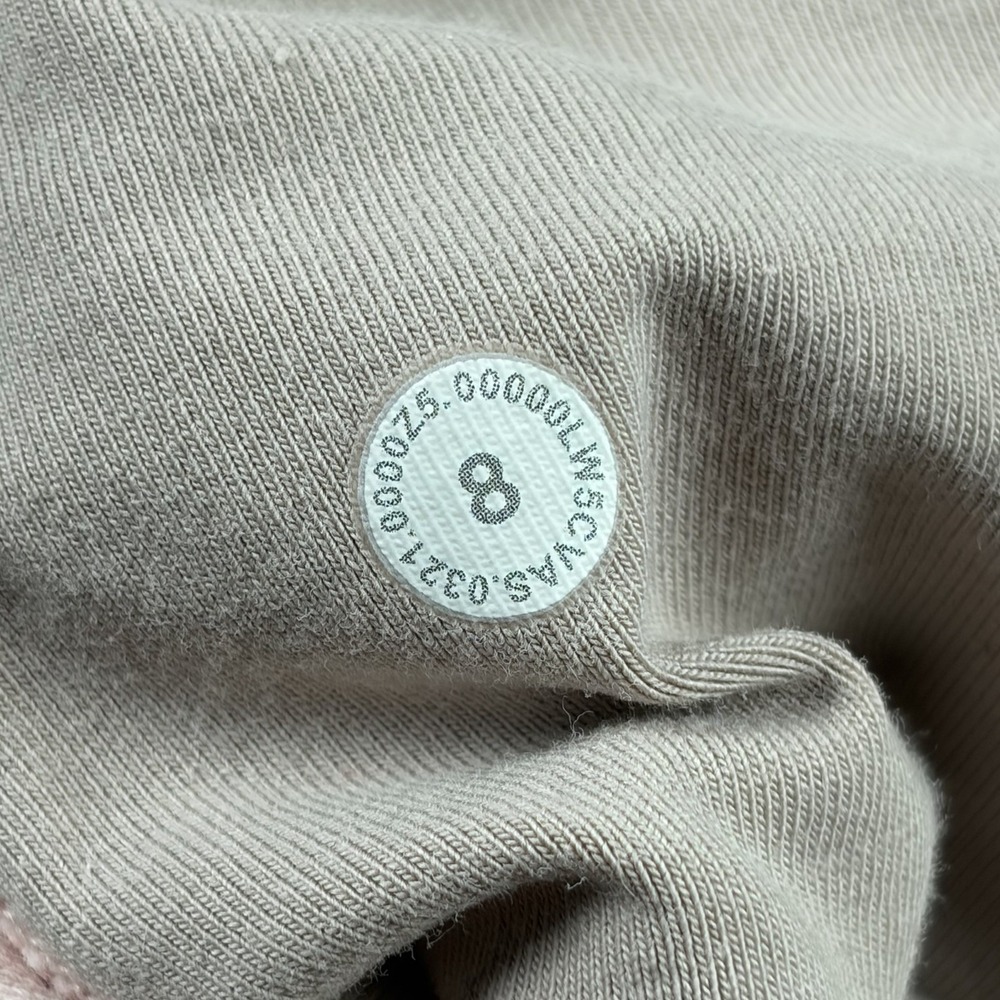 Lululemon Scuba High Rise Jogger Full Length Women's 8 Light Pink Sweatpants - Picture 9 of 9